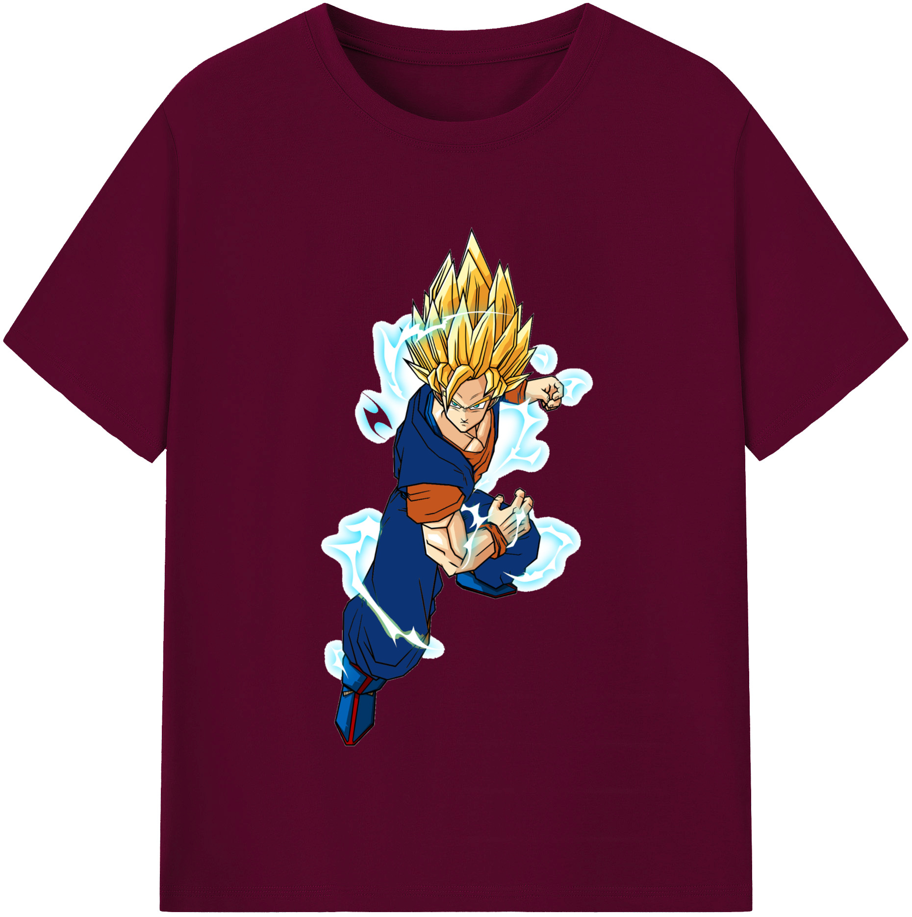 （画像用） ドラゴンボール 孫 悟飯（そんごはん）DRAGON BALL Son Gohan レディースカジュアルプリントTシャツ（綿100％）